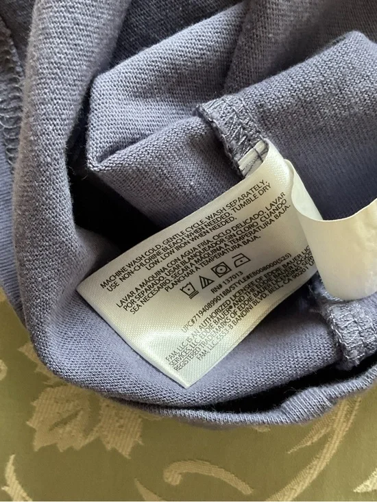 Eddie Bauer Men’s Purple Short-Sleeve Henley Tee - Picture 10 of 10